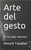 Arte del gesto