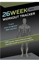 26 Week Men's Workout Tracker