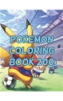 Pokemon Coloring Book 200