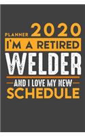 Planner 2020 for retired WELDER