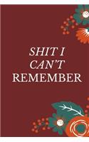 Shit I Can't Remember