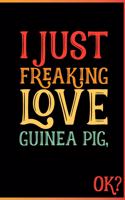 I Just Freaking Love Guinea Pig Ok