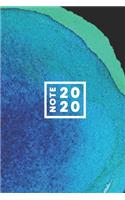 NOTE 2020 - Ruled Notebook Journal, 120 Pages, Classic Ruled Premium Notebook, Matte Cover Finish, Writing Note Taking Diary, Lined Journal (6in x 9in - 15.24cm x 22.86cm)