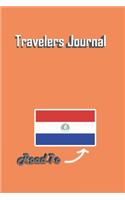 Travelers Journal - Road To Paraguay Notebook Birthday Gift: Lined Notebook / Journal Gift, 120 Pages, 6x9, Soft Cover, Matte Finish