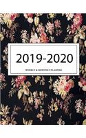 2019 - 2020 Weekly and Monthly Planner: Calendar Schedule + Organizer - Inspirational Quotes (2019-2020 Academic Planners