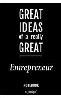 Notebook for Entrepreneurs / Entrepreneur: awesome handy Note Book [120 blank lined ruled pages]