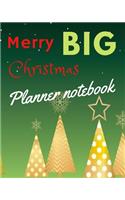 Merry Big Christmas Planner Notebook