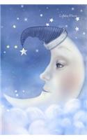 Lullaby Moon: A Softcover Keepsake Journal for Baby Boy, Diary, Notebook with Lined Pages (6x9)