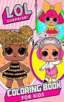 L.O.L. Surprise! Coloring Book: (32 High Quality Illustrations)