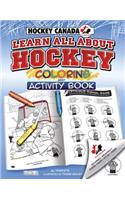 Learn All about Hockey Coloring and Activity Book