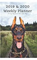 2019 & 2020 Weekly Planner Every Dog Must Have His Day.