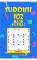 Sudoku: 102 Hard Puzzles(1 102 Sudoku 9x9 Puzzles: Hard)