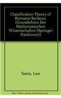 Classification Theory of Riemann Surfaces