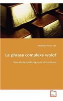 La phrase complexe wolof