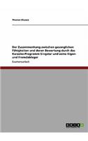 Der Zusammenhang zwischen gesanglichen Fähigkeiten und deren Bewertung durch das Karaoke-Programm Singstar und seine Eigen- und Fremdableger: (German)