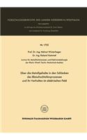 Über die Metallgehalte in den Schlacken des Bleischachtofenprozesses und ihr Verhalten im elektrischen Feld: (1753 Forschungsberichte des Landes Nordrhein-Westfalen)