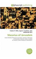 Macarius of Jerusalem: (English)