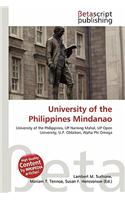 University of the Philippines Mindanao: (English)