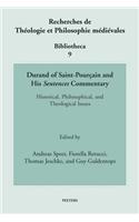 Durand of Saint-Pourçain and His Sentences Commentary