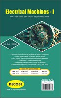 DECODE Electrical Machines I for SPPU 19 Course (SE - II - Electrical - 203146)