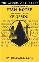 The Teachings of Ptahhotep
