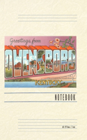 Vintage Lined Notebook Greetings from Owensboro, Kentucky