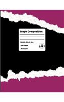 Math & Science Graph Paper 5x5 Quard Composition Notebook
