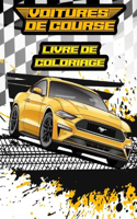 Voitures de Course Livre de coloriage