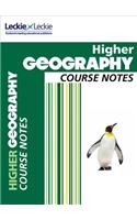 CfE Higher Geography Course Notes