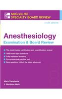 Anesthesiology