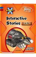 Project X: Year 5 -6/P6-7: Interactive Stories CD-ROM Single