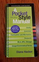 Pocket Style Manual 5e with 2009 MLA and 2010 APA Updates & Videocentral for English