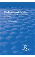 The Message of Judaism