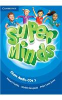Super Minds Level 1 Class Audio CDs (3)