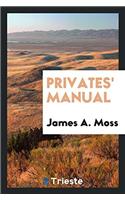 PRIVATES' MANUAL