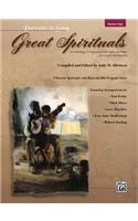 Great Spirituals (Portraits in Song)