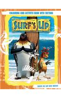 Surf's Up: Colouring and Activity Book with Tattoos: Colouring and Activity Book