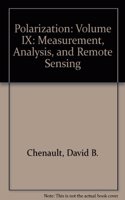 Polarization: Measurement, Analysis, and Remote Sensing IX