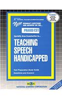 Teaching Speech Handicapped