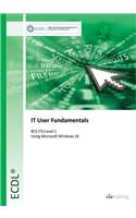 ECDL IT User Fundamentals Using Windows 10 (BCS ITQ Level 1)