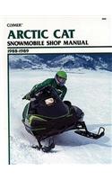 Clymer Arctic Cat Snowmobile 1988-1989: Service, Repair, Maintenance