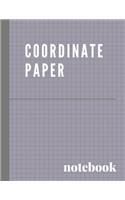 Coordinate Paper Notebook