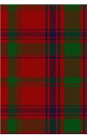 Clan MacColl Tartan Journal/Notebook