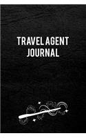 Travel Agent Journal: Blank Line Travel Agent Journal / Planner / Career / Co-Worker / Job Gift (6 x 9 - 110 Wide Pages)