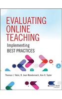 Evaluating Online Teaching