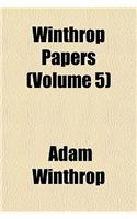 Winthrop Papers (Volume 5)