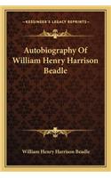 Autobiography of William Henry Harrison Beadle