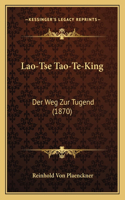 Lao-Tse Tao-Te-King