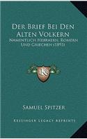 Brief Bei Den Alten Volkern