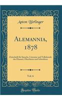 Alemannia, 1878, Vol. 6